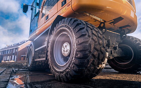 Nokian Tyres представила шины для экскаваторов и экскаваторов-погрузчиков