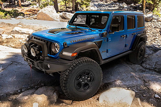 Jeep улучшил проходимость экстремального Wrangler Rubicon