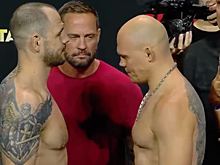 Богдан Гуськов нокаутировал Никиту Крылова в поединке на UFC Abu Dhabi