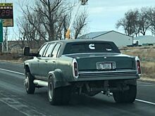 Старый лимузин Cadillac превратили в Франкинштейна