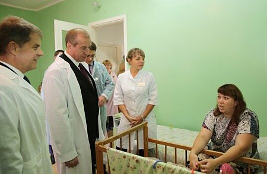 В 2018 -19 годах должны быть завершены капитальные ремонты роддома и педиатрического стационара городской больницы в Усолье-Сибирском