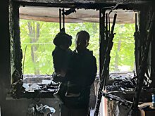 Малышка твердила: «Телевизор сделал бух!»: подробности пожара под Озёрском, где дедушка погиб, спасая внуков (видео)
