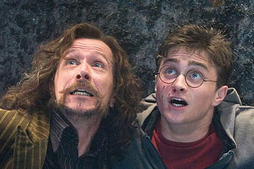 Гарри Поттер и Сириус Блэк встретились через восемь лет после съемок
