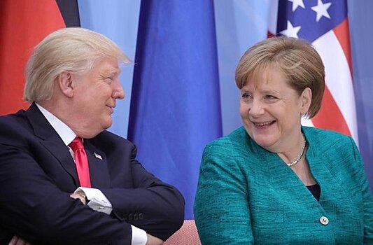 Меркель обсудит с Трампом "Северный поток-2"