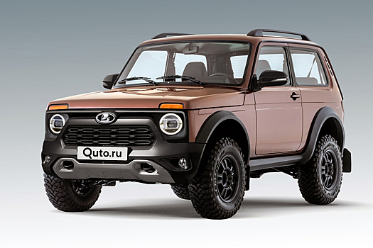 Посмотрите, какой может быть обновленная Lada Niva Legend