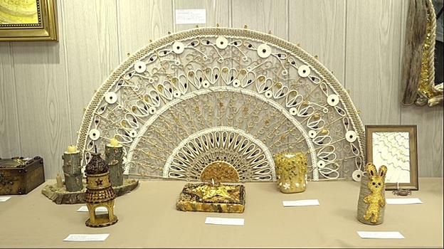 «Солнечные зайчики с золотыми руками»: В Калининграде оценили работы юных янтарных ювелиров