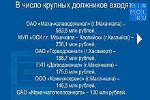 Долги предприятий ЖКХ Дагестана за электроэнергию превысили 2 млрд рублей