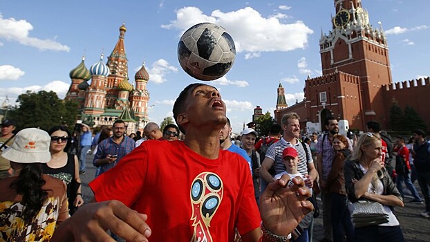 В России вырос спрос на футбольные мячи