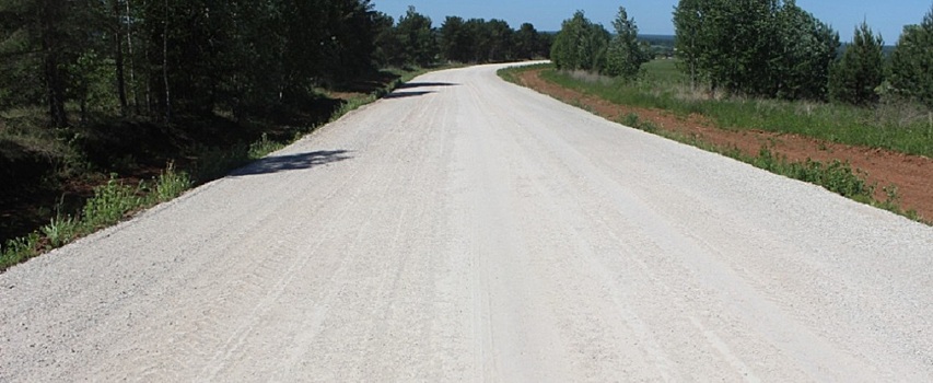 Дорога Ожги – Новые Какси в Удмуртии отремонтирована на 80%