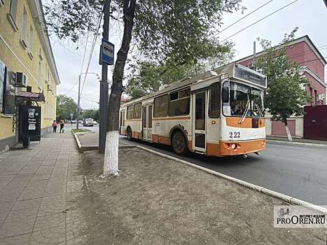 Оренбуржцы выступили с петицией за сохранение троллейбусов