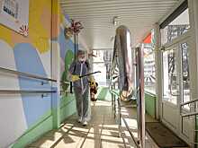 Добровольцы продезинфицировали Центр поддержки семьи и детства «Зюзино»