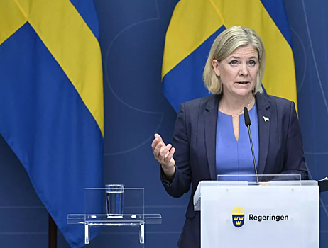 После проигрыша на выборах премьер Швеции Андерсон подала в отставку