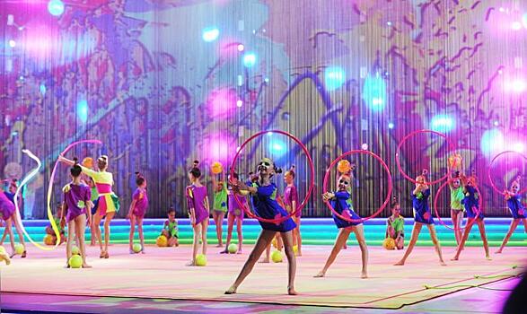 На «Танцевальной рапсодии» выступят 400 юных гимнасток из Москвы