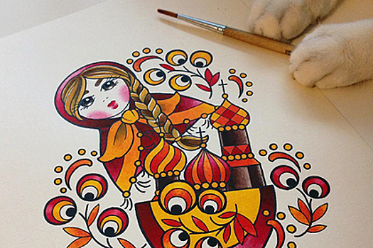 «Иностранцам нравятся купола» Российская тату-мастерица соединила матрешек с американским стилем. Что из этого вышло?