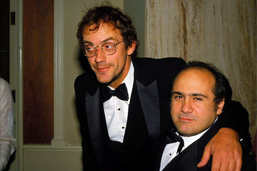 Кристофер Ллойд с Дэнни Де Вито, 1982 год