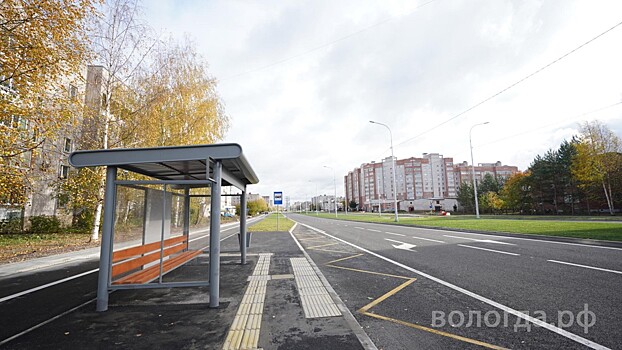 Все автобусные остановки в Вологде надёжно закреплены