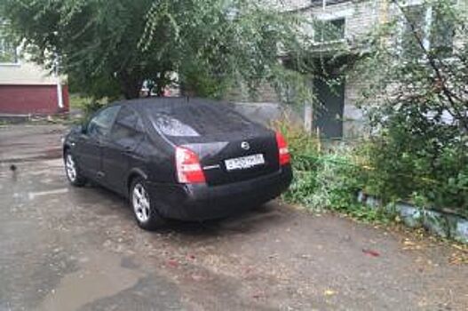 Жители Кургана проучили водителя, перекрывшего вход к подъезду