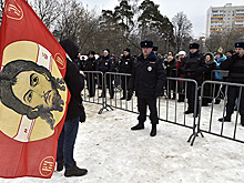 Защитников парка «Торфянка» задержали за оскорбление чувств верующих