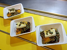 В меню известной сети кафе в Москве появился авторский салат студентов колледжа