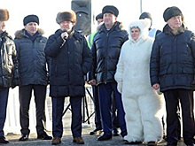 Тюменский депутат оделась белым медведем