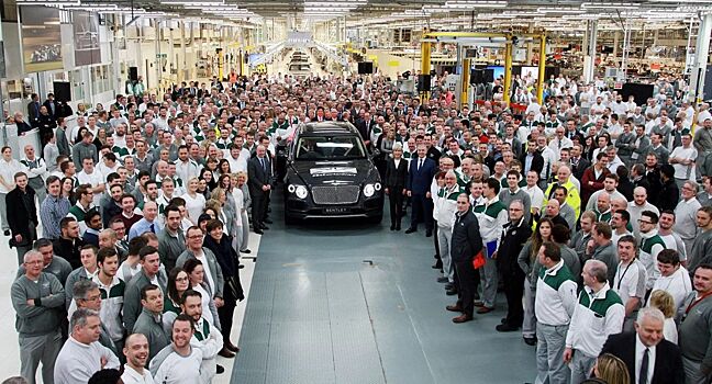 Bentley возобновляет работу автозавода в Великобритании