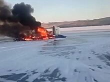 После закончившейся пожаром аварии с туристами на Байкале возбуждено уголовное дело