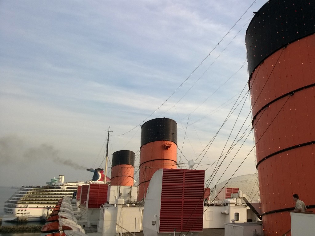 Лайнер Queen Mary, Лос-Анджелес, США, Северная Америка и Карибы