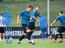 Футболисты «Краснодара» провели тренировку посёлке Четук