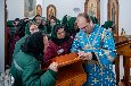 Осужденные ИК-6 УФСИН России по Орловской области приняли участие в богослужение