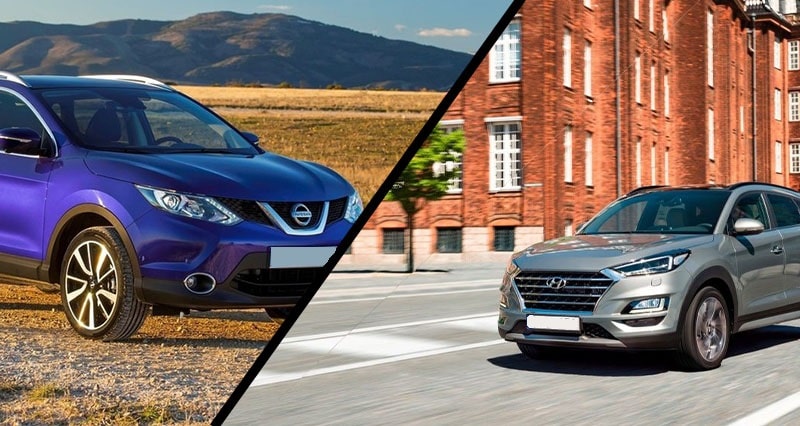    Nissan Qashqai II  Hyundai Tucson III -  