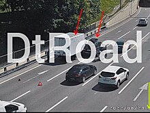 ДТП с участием трех автомобилей произошло при въезде в Лефортовский тоннель