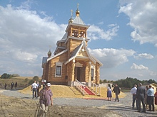 Преображенский храм построили за год