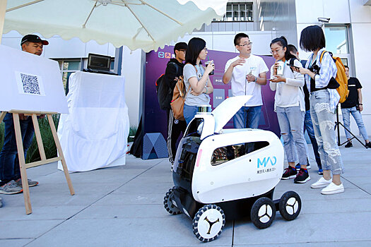 Доставкой еды и покупок в Китае вскоре займутся роботы
