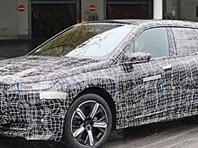 Электрический внедорожник BMW iNext замечен накануне дебюта
