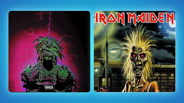 Iron Maiden подали в суд на рэпера OsamaSon из-за плагиата обложки