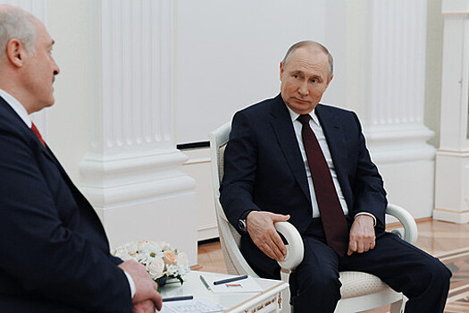 Песков не исключил встречу Путина и Лукашенко в конце мая