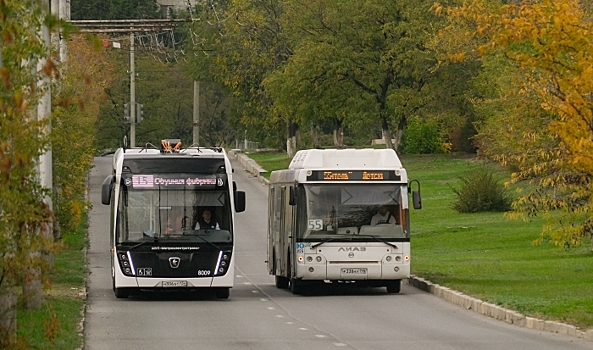 За год общественный транспорт в Волгограде перевез 93 миллиона человек
