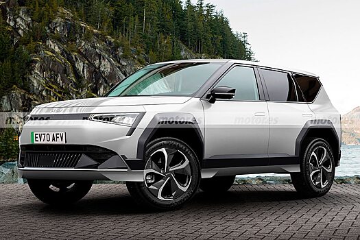 Kia готовит большой электрический кроссовер EV7