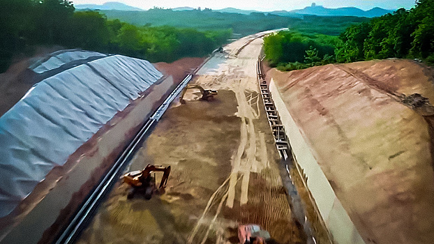 750 метров в час: как китайцы строят дороги