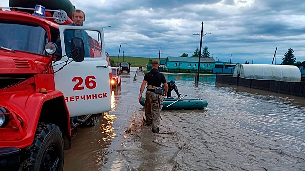 Стихийное бедствие: в Забайкальском крае дожди привели к сильным подтоплениям