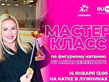 Каток в «Лужниках» представил программу на январские праздники