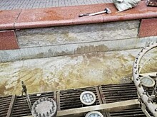 На Театральной площади начался ремонт фонтана