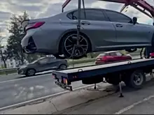 В Самаре подросток катался на новом тонированном BMW без номеров