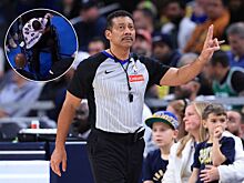 Судья Билл Кеннеди получил травму во время матча НБА — видео: сезон-2025/2026, Орландо Мэджик — Филадельфия Сиксерс