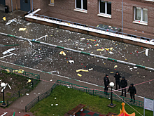 Беспилотник попал в многоэтажный дом в Волгограде