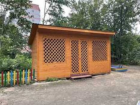 30 новых веранд построили в детских садах Череповца