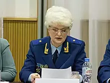 Прокурор добровольно сдалась сотрудникам Следственного комитета