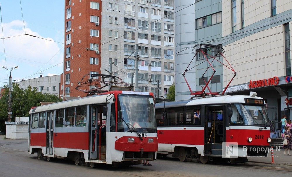 Нижегородские трамваи № 6 и 7 вернутся на маршруты летом