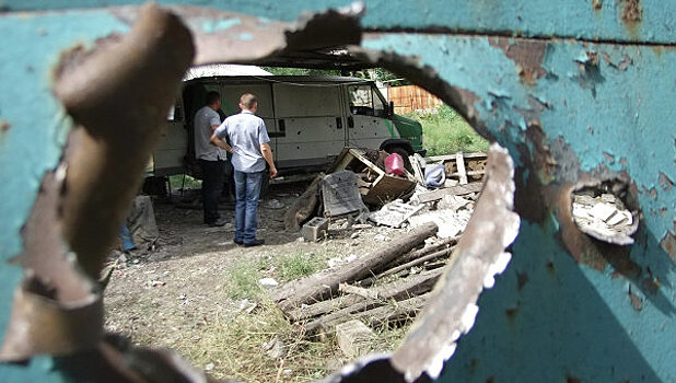 Донецкий химзавод накрыли мины