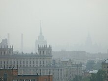 Желтый уровень погодной опасности объявлен в Москве
